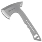 Each of the axes is 10” in overall length and features an integrated bottle opener at the end of each handle