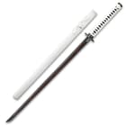 Shinwa White Knight Black Damascus Katana Sword Hand Forged