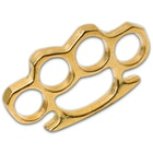 The included brass knuckles are crafted of a 1/2 lb of solid brass and have a compact size for easy, discreet carry