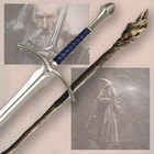 The Hobbit Gandalf Staff and Glamdring Sword Collectors Combo