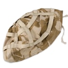 British Military Surplus Used Helmet Cover Desert Camo