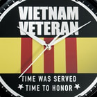 Vietnam Veteran Wall Clock