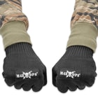 M48 Cut Resistant Kevlar Gloves - Black