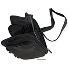 Gun ToteN Mamas Concealed Carry Microfiber Raven Shoulder Bag