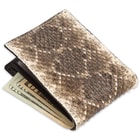 Genuine Rattlesnake Skin Two-Fold Wallet