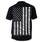 Jumbo Black and White Flag T-Shirt