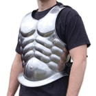 Roman-Style Steel Armor Breastplate with Muscle Tone