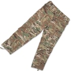 The OCP camo pants have a tough, 65-percent polyester and 35-percent cotton, rip-stop construction with a reinforced seat and they’re comfortable for all-day wear