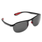 Angled image of the Rimless Sunglasses.