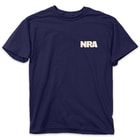 Buckwear NRA Shot Gun Flag Navy T-Shirt