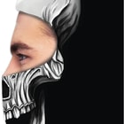 Skull Fleece Face Mask - Heavy-Weight