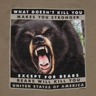 Kill You Bear Dusty Tan T-Shirt