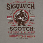 Sasquatch Scotch Heather Gray T-Shirt