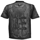 Black Goth Wrap - Allover T-Shirt