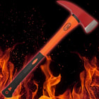 Black Widow Nordic Fire Axe Safety Orange Handle