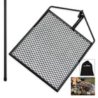 Adjust-a-Grill Portable Campfire Swivel Grill - For Grilling While Camping