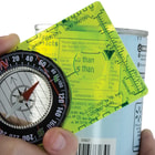 Survival Compass with Magnifying Glass
