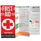 Trailblazer First Aid Quick Reference Guide - Compact Folding Guide, Laminated, Detailed Illustrations, Easy-To-Follow Instructions