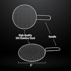 Details and features of Round Mesh Grill.
