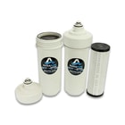 The home filtration system comes with two filters.
