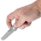Pictured is the detachable knife