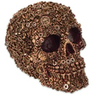 "Sprockedermis" - Gear / Nut / Bolt Covered Skull Sculpture