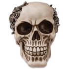 Steampunk Gear Skull Sculpture - "Gizmo Gearhead, the Steamdroid"