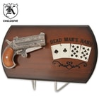 Ace In The Hole Gun Folder With Plaque