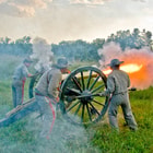 Replica Civil War Desktop Cannon
