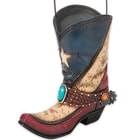 Texas Cowboy Boot Birdhouse