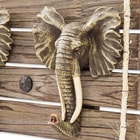 African Elephants Hook Organizer - 3 Hooks
