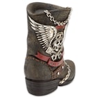 Born to Ride Boot Bank - Biker Boot-Shaped Change Holder