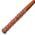 Lucille - Barbed Wire Wrapped Baseball Bat - Genuine Hardwood, Stainless Steel Barbed Wire - Regulation Size, 32" - Zombie Apocalypse Walker Undead Dead Walking TV Television