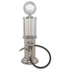 Bartender Beverage Dispenser Gas Pump - Chrome-Plated ABS And Metal Construction, Rubber Hose, Fun Design - Dimensions 19”x 5 1/2”