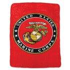 Marine Corps Queen Size Blanket