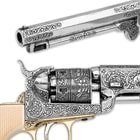 1851 Engraved Navy Revolver Replica