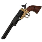 Replica Civil War Griswold & Gunnison Brass Frame Confederate Pistol - Non-Firing