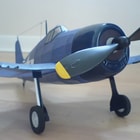 Guillows F6F Hellcat Balsa Wood Model Airplane