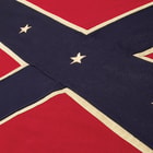 Antiquated Tea-Stained Cotton Confederate Battle Flag