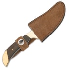 Classic Hardwood Coon Skinner Knife