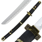 Red Emperor Tanto Sword With Scabbard