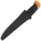 Wahoo Killer Multipurpose Bushcraft / Companion / Fixed Blade Knife - Orange