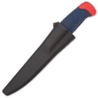 "If this Flag Offends You..." Patriotic Multipurpose Fixed Blade Utility Knife