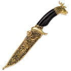 Golden Stag Hunting Lodge Knife