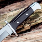 Buck Frontiersman Bowie Knife And Sheath