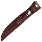 Case Leather Two-Knife Set