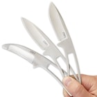 CRKT Black Fork 3-Piece Hunting Knife Set | Skinning, Caping Knives; European-Style Gut Hook