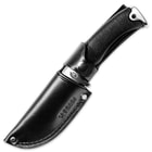 Gerber Gator Premium Gut Hook Fixed Blade Knife with Leather Sheath