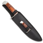 Timber Rattler Warcry Echo 2-Piece Fixed Blade Knife Set - Bushcraft and Bowie Knives - 420 Stainless Steel - Pakkawood - Nylon Belt Sheath - Outdoors, Survival, Collecting & More