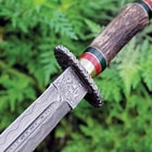 Timber Wolf Stag Hunting Dagger